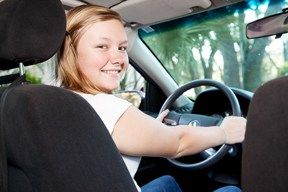 Teen Distracted While Driving